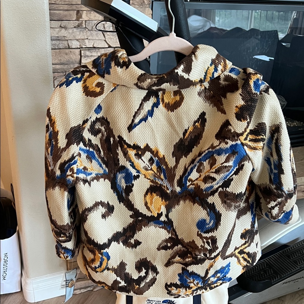 Anne Klein Multicolor Patterned Blazer - Picture 4 of 5